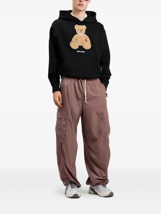 26SS 팜앤젤스 후드 티셔츠 PMBB17DS26FLE00C Black - PALM ANGELS