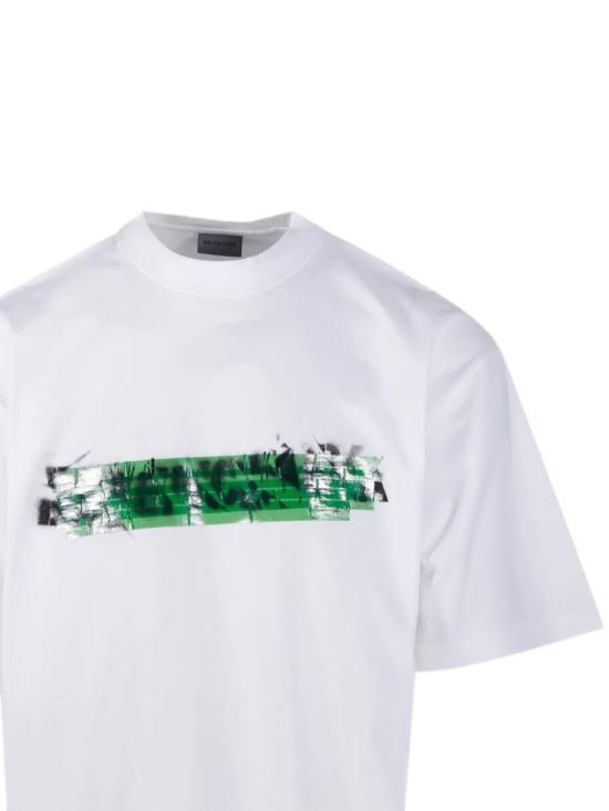26SS 발렌시아가 반팔 티셔츠 764235 TUVI6 White - BALENCIAGA