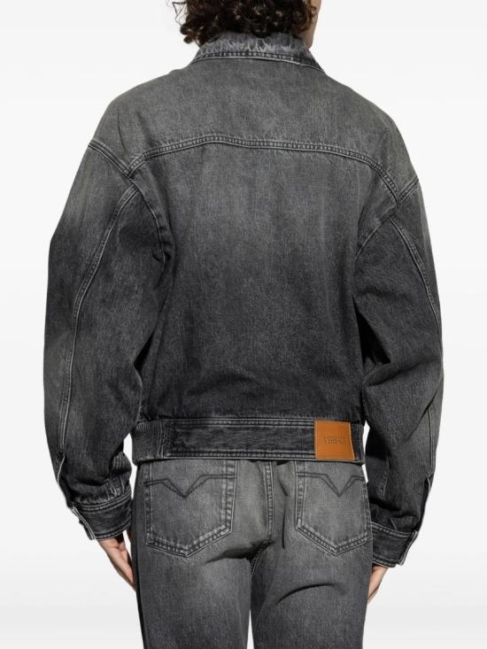 26SS 베르사체 데님 자켓 1021754 1A16053 Grey - VERSACE