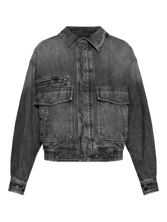 26SS 베르사체 데님 자켓 1021754 1A16053 Grey