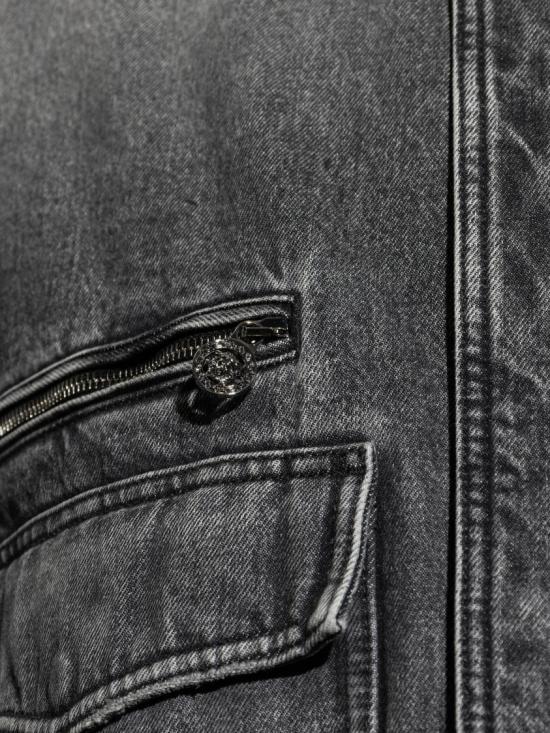 26SS 베르사체 데님 자켓 1021754 1A16053 Grey - VERSACE
