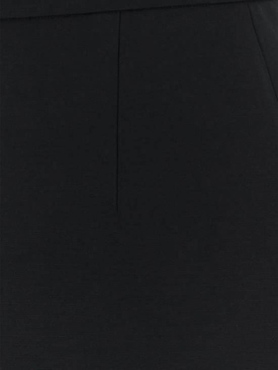 26SS 발렌티노 가라바니 미디 스커트 8B3RAEH21CF Black - VALENTINO GARAVANI