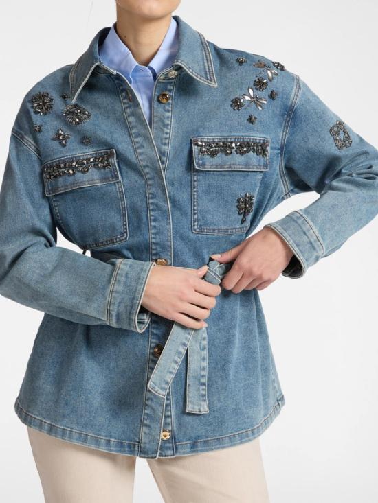 26SS 엘레나미로 데님 원피스 R426Z000025N Blue - ELENA MIRÒ
