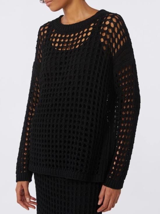 26SS 막스마라 스웨터 2611361079600 Black - MAX MARA