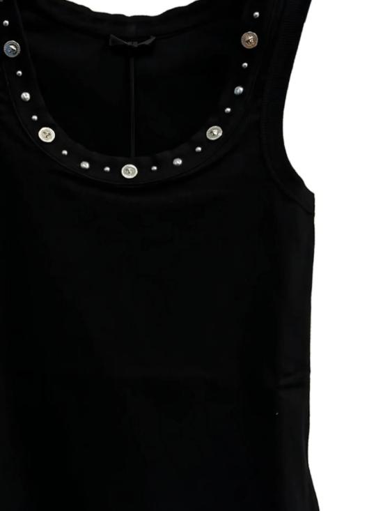 26SS 베르사체 긴팔 티셔츠 1023209 1A17221 Black - VERSACE