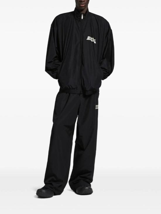 26SS 발렌시아가 마스킹 테이프  트랙팬츠 857634 TPQ38 Black - BALENCIAGA