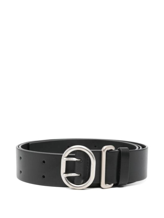 26SS 질샌더 가죽 벨트 J26TP0007 P7370 Black