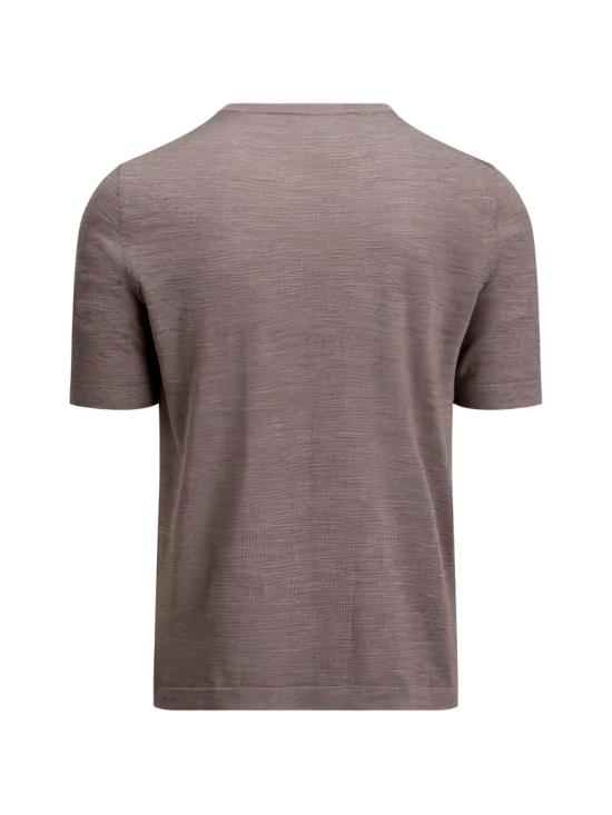 26SS 그랑싸쏘 반팔 티셔츠 43168 16420 Grey - GRAN SASSO