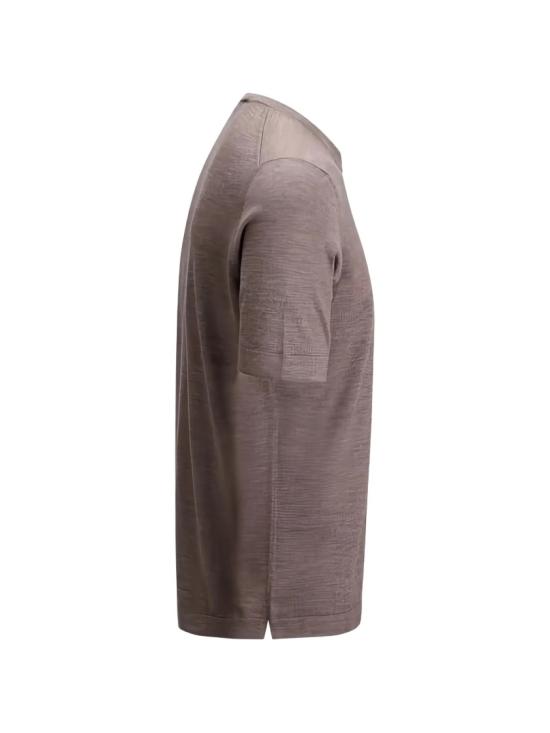 26SS 그랑싸쏘 반팔 티셔츠 43168 16420 Grey - GRAN SASSO