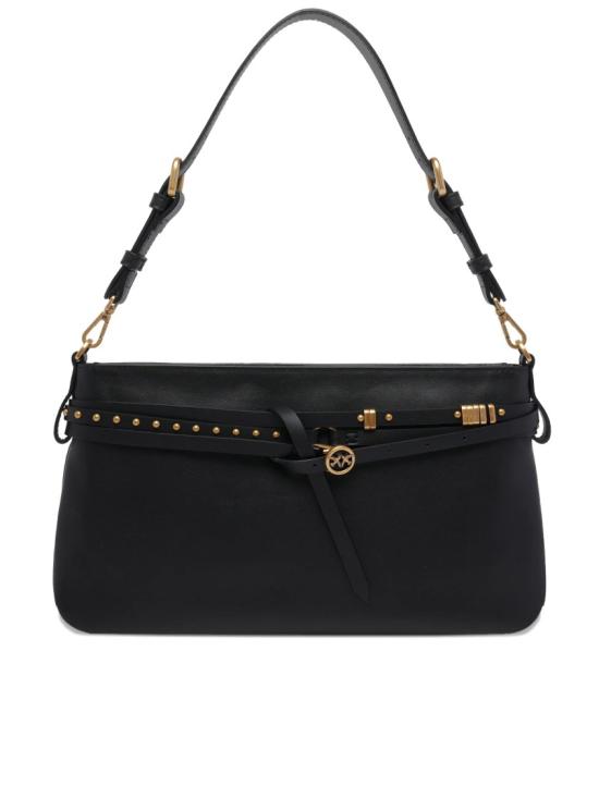 26SS 핑코 숄더백 106176 A0QO Black