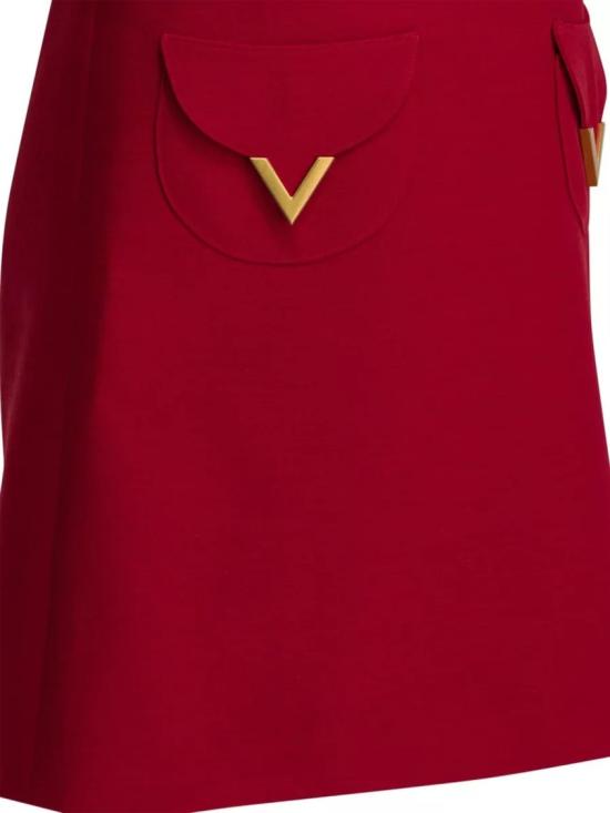 26SS 발렌티노 가라바니 미디 원피스 8B3VAJD51CF Red - VALENTINO GARAVANI