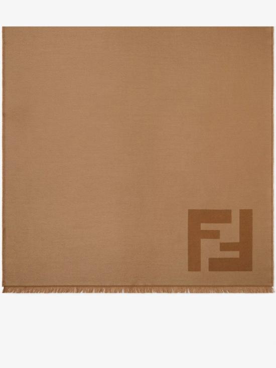 26SS 펜디 머플러/스카프 FXS407 AWTZ Brown - FENDI