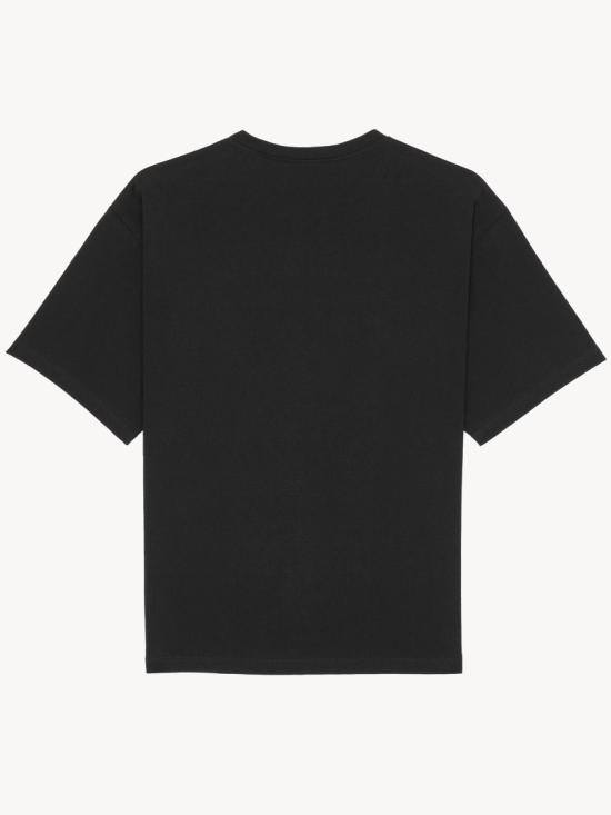26SS 생로랑 반팔 티셔츠 862769 Y38AK Black - SAINT LAURENT