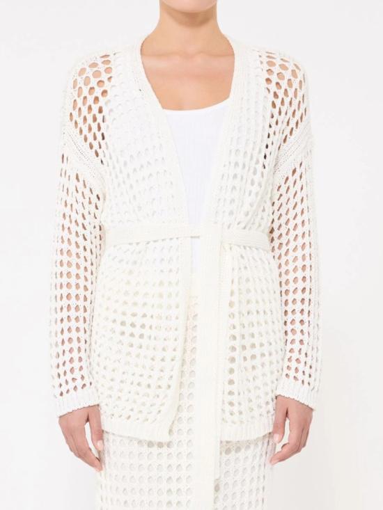 26SS 막스마라 가디건 2611341049600 White - MAX MARA