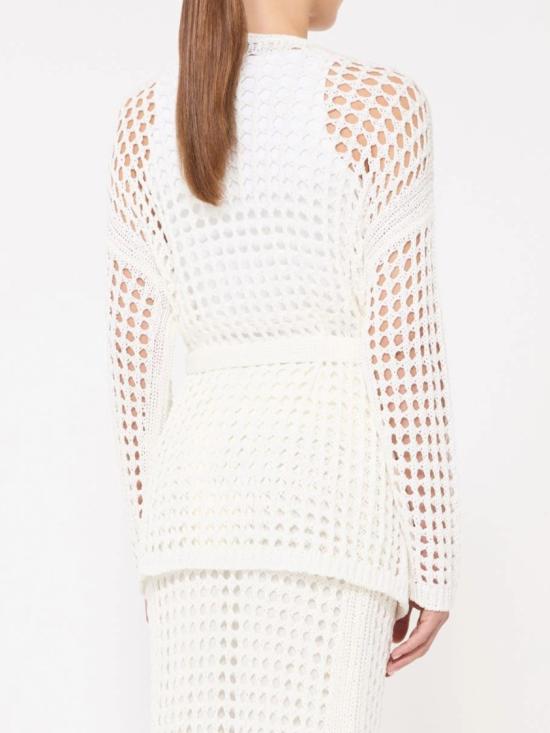 26SS 막스마라 가디건 2611341049600 White - MAX MARA