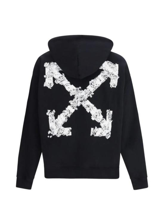 26SS 오프화이트 후드 티셔츠 44MBB085S26F00H001 Black - OFF WHITE