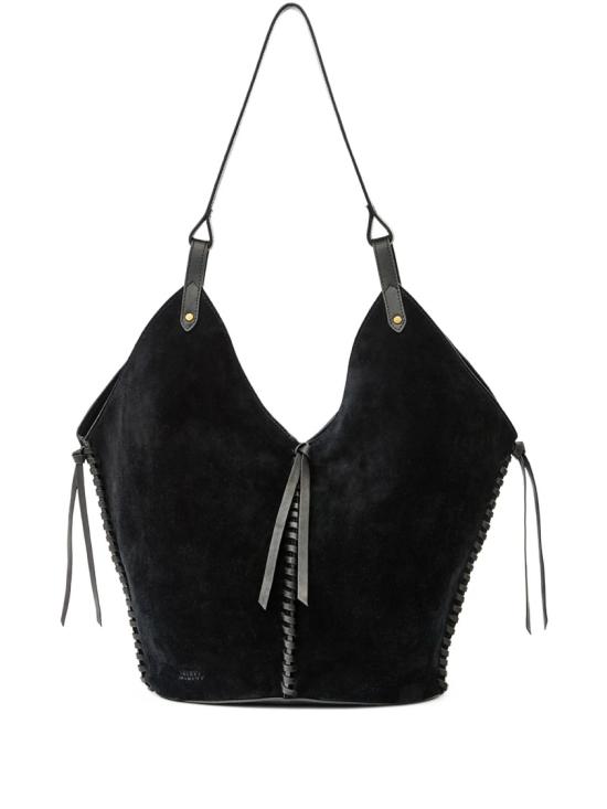 26SS 이자벨마랑 tampa 스웨이드 가죽 토트 백 PM0066FA C2C13M Black