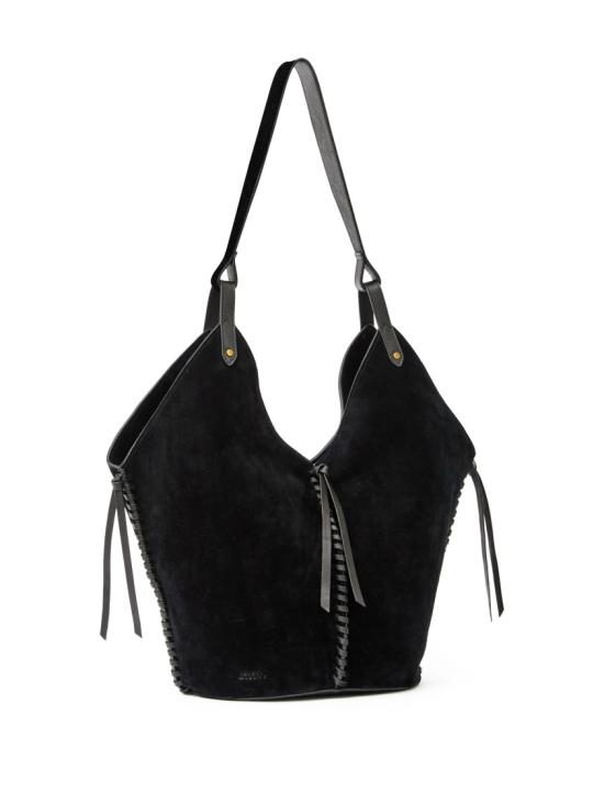 26SS 이자벨마랑 tampa 스웨이드 가죽 토트 백 PM0066FA C2C13M Black - ISABEL MARANT
