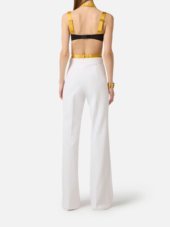 26SS 엘리자베타프랜치 스트레이트 팬츠 PA17161E2 White - ELISABETTA FRANCHI