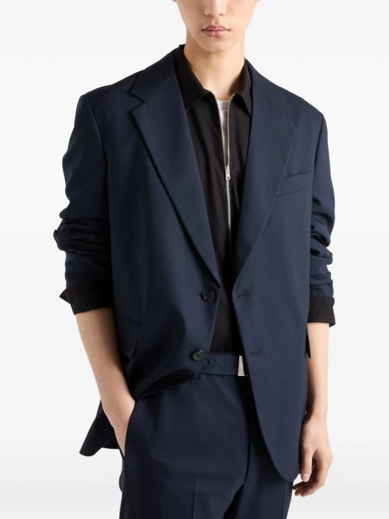 26SS 프라다 긴팔 셔츠 SC855 19AM Black - PRADA