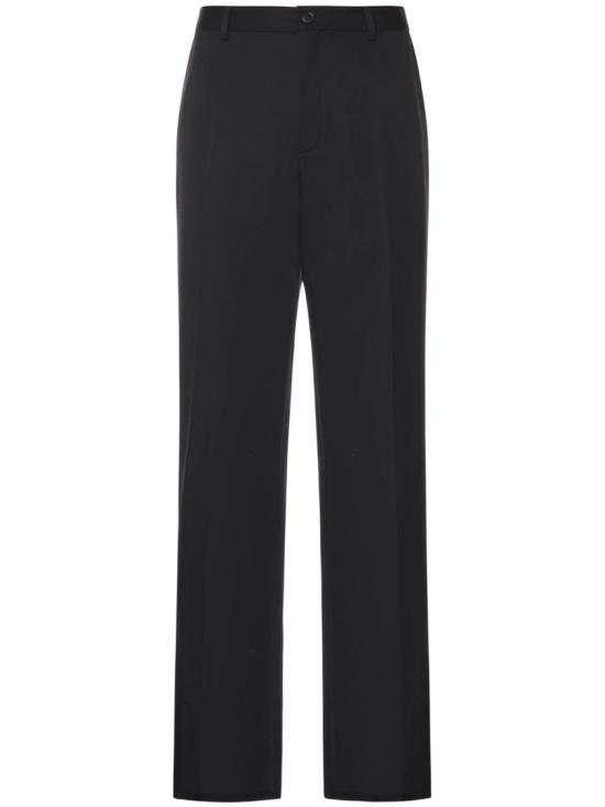 26SS 발렌시아가 스트레이트 팬츠 857650 TNT39 Black