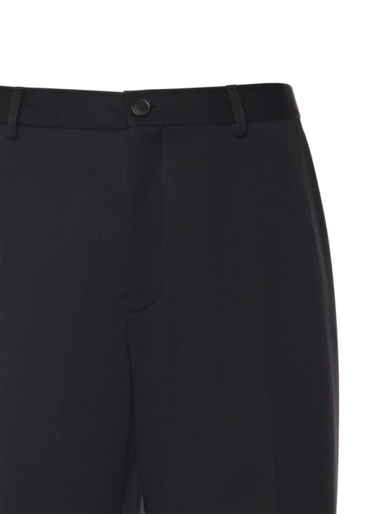 26SS 발렌시아가 스트레이트 팬츠 857650 TNT39 Black - BALENCIAGA