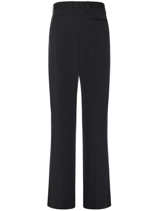 26SS 발렌시아가 스트레이트 팬츠 857650 TNT39 Black - BALENCIAGA
