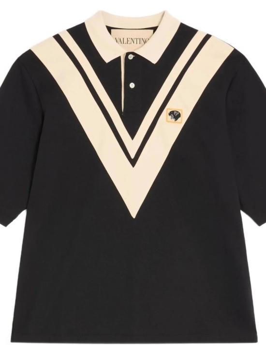 26SS 발렌티노 가라바니 폴로 티셔츠 8V3MH04LBA8 Black - VALENTINO GARAVANI