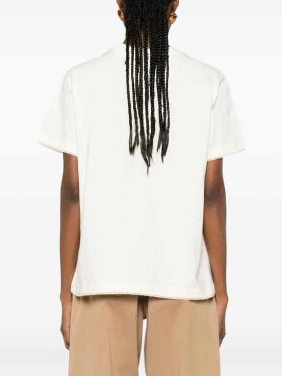 26SS 몽클레어 반팔 티셔츠 8C00027 89AUO White - MONCLER