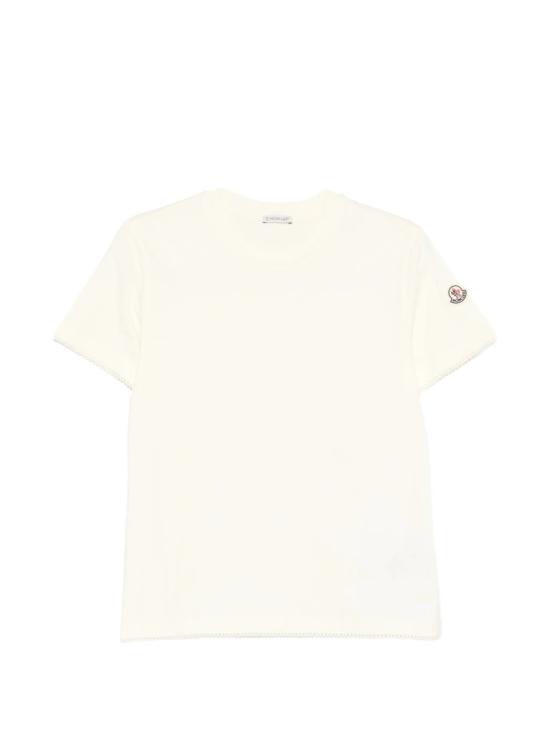 26SS 몽클레어 반팔 티셔츠 8C00027 89AUO White