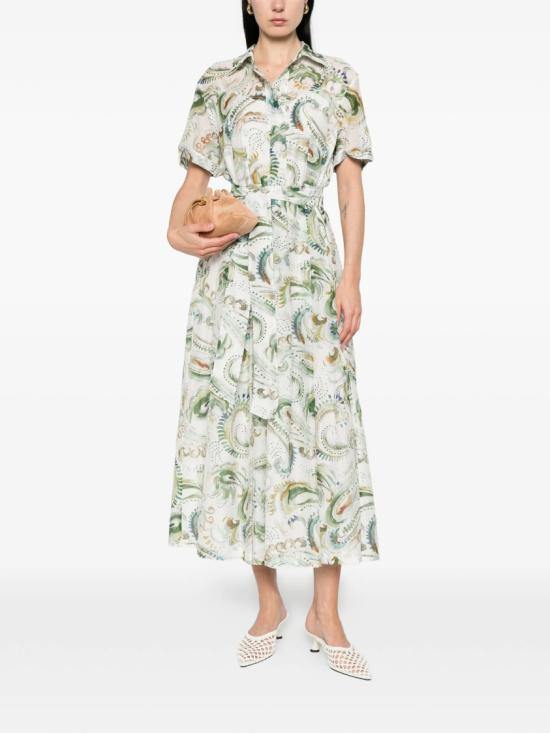 26SS 마렐라 롱 원피스 2613221342200 White - MARELLA