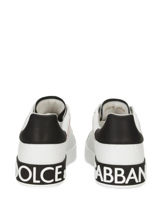 26SS 돌체앤가바나 카프스킨 나파 포르토피노 스니커즈 CS2216 AH526 White - DOLCE & GABBANA
