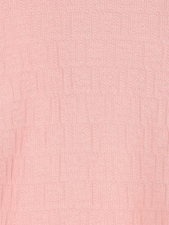 26SS 펜디 코튼 실크 스웨터 FZXE94 AW4S Pink - FENDI