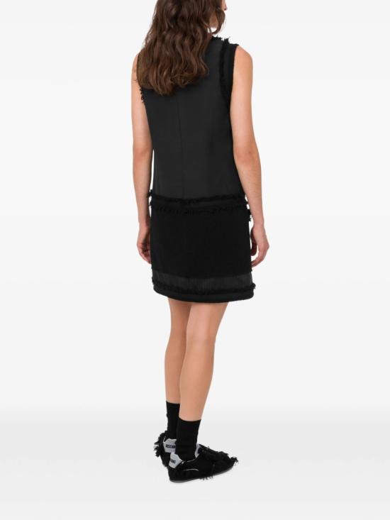 26SS 모스키노 미디 원피스 A04230520 Black - MOSCHINO