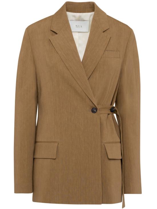 26SS 텔라 수트 자켓 060120 010538 Brown