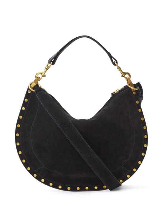 26SS 이자벨마랑 오스칸 소프트 집 백 BF0066FA B2C03M Black - ISABEL MARANT