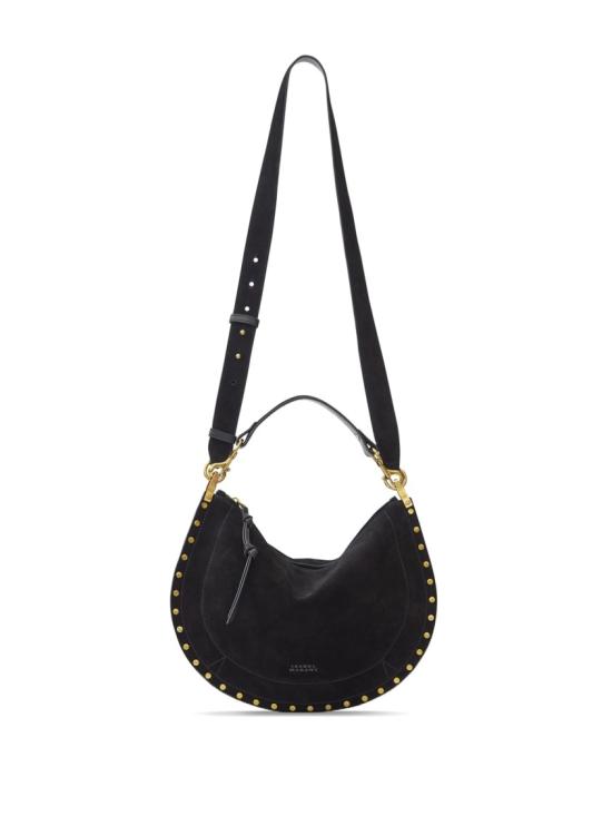 26SS 이자벨마랑 오스칸 소프트 집 백 BF0066FA B2C03M Black - ISABEL MARANT
