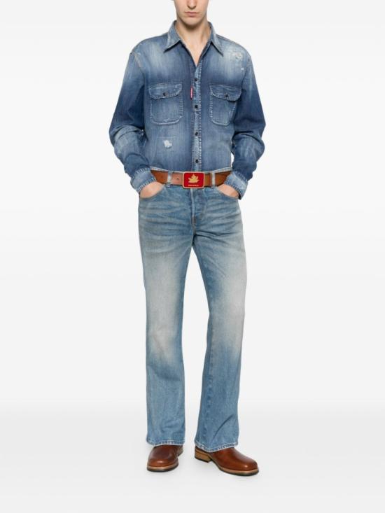 26SS 디스퀘어드2 데님 셔츠 S71DM0834S30341470 BLUE DOM - DSQUARED2