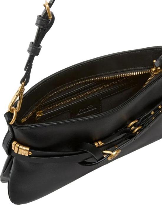 26SS 핑코 벨트백 106177A0Q0Z99QNEROANTGOLD BLACK - PINKO
