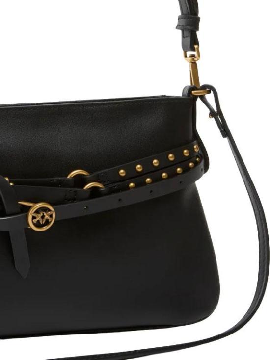 26SS 핑코 벨트백 106177A0Q0Z99QNEROANTGOLD BLACK - PINKO