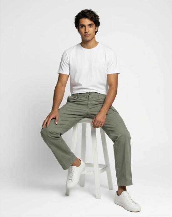 26SS 메이슨 스트레이트 팬츠 9PF2C9803 MBE339 464 Green - MASON'S
