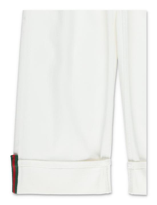 26SS [키즈] 구찌 스트레이트 팬츠 855965XDDFB 9692 Bianco - GUCCI