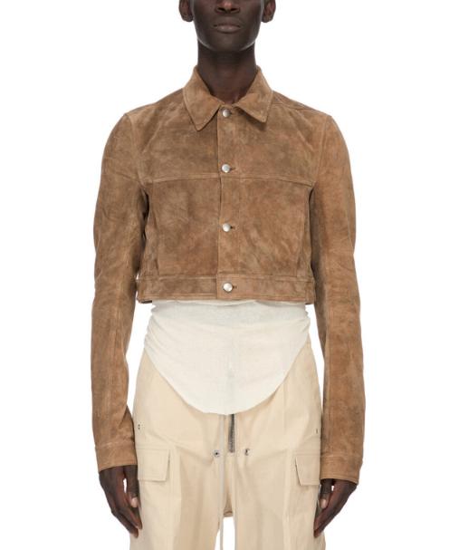 26SS 릭 오웬스 자켓 RR01F2703LCSU 104 SUMI BROWN