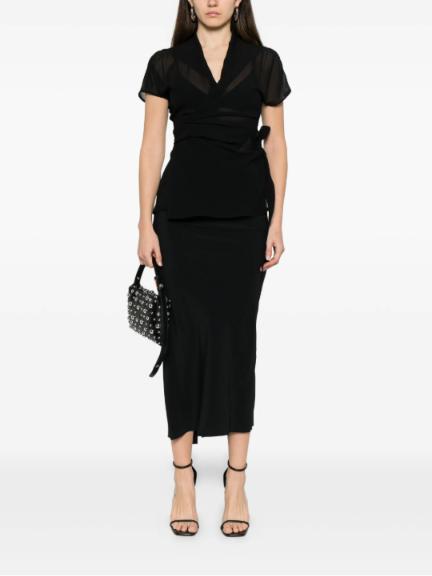 26SS 릭 오웬스 반팔 티셔츠 RP01F6233G 09 BLACK - RICK OWENS