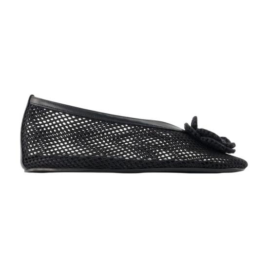 26SS 가니 플랫 슈즈 B1020190 099 BLACK