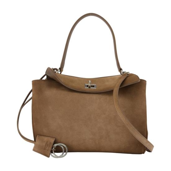 26FW 발렌시아가 로데오 핸드백 스몰 789779 2AB4G 2914 BROWN