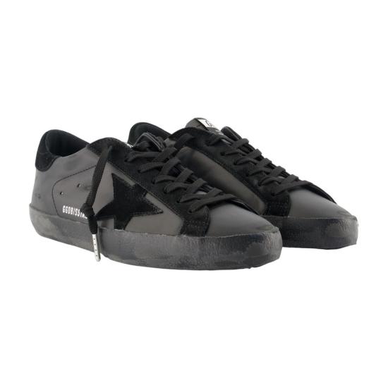 26FW 골든구스 슈퍼스타 스니커즈 GMF00101 F007991 90100 black - GOLDEN GOOSE