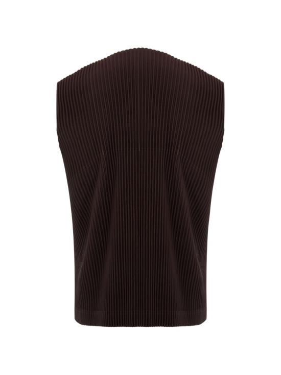 26SS 옴므 플리세 이세이 미야케 니트 베스트 HP66JE157 18 BLACK - HOMME PLISSE' ISSEY MIYAKE