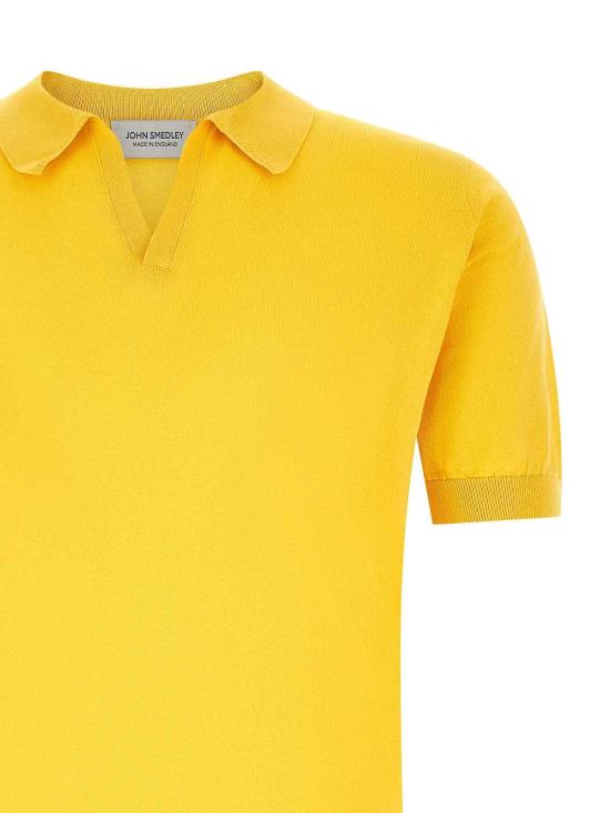26SS 존스메들리 폴로 티셔츠 NOAHPOLLEN Yellow - JOHN SMEDLEY
