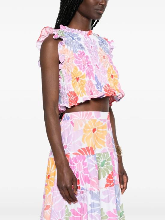 26SS 선드레스 긴팔 티셔츠 MALONETOPSALEYA Pink - SUNDRESS